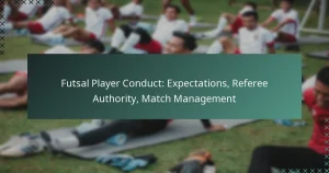 Futsal Player Conduct: Expectations, Referee Authority, Match Management